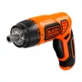 Parafusadeira à Bateria 1/4" 4.8V com Led KC4815B-BR - Black & Decker