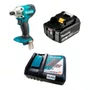 Parafusadeira de Impacto 18V DTD156Z + Carregador DC18RC + Bateria BL1830B - Makita