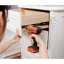 Parafusadeira / Furadeira 3/8" 12V - Black & Decker  LD12S-BR