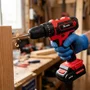 Parafusadeira Furadeira a Bateria 12V com Impacto e Maleta - MTX