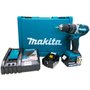 Parafusadeira/ Furadeira de Impacto à Bateria 18V - Makita DHP484RFE