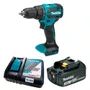 Parafusadeira/ Furadeira de Impacto DHP490Z 18V + Bateria BL1830B + Carregador DC18RC - Makita