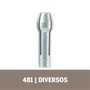 Pinça 3/32" Ref.: 481 AU - Dremel