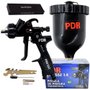 Pistola de Pintura Pneumática Gravidade HVLP 600ml Preto PRO-552 - PDR