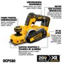 Plaina 20V MAX com Motor Brushless 15.000 RPM - DCP580B - Dewalt