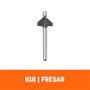 Ponta Fresa Chanfrar 45G Ref.618 - Dremel