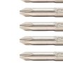Ponta Phillips PH 2 x 50mm 1/4" com 5 peças - Sata