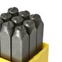 Punção Numérico 5,00mm 9 peças - Rocast