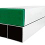 Régua de Pedreiro Alumínio Bi Tubular Tampa Verde 2M - Novo Horizonte