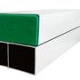 Régua de Pedreiro Alumínio Bi Tubular Tampa Verde 3M - Novo Horizonte