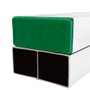 Régua de Pedreiro Alumínio Bi Tubular Tampa Verde 6M - Novo Horizonte