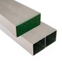 Régua de Pedreiro Alumínio Bi Tubular Tampa Verde 6M - Novo Horizonte