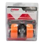 Rodízio com Base Fixa Polietileno Sem Trava 75mm Laranja - Colson
