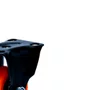 Rodízio Fixo Black 41mm 30kg com Placa e Roda Laranja - Colson