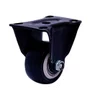 Rodízio Fixo Black 41mm 30kg com Placa e Roda Preto - Colson