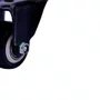 Rodízio Fixo Black 41mm 30kg com Placa e Roda Preto - Colson