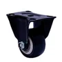 Rodízio Fixo Black 41mm 30kg com Placa e Roda Preto - Colson
