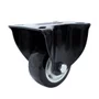 Rodízio Fixo Black 75mm 70kg com Poliuretano  Preto - Colson