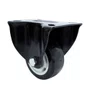 Rodízio Fixo Black 75mm 70kg com Poliuretano  Preto - Colson