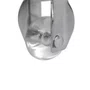 Rodízio Fixo Série Gel 35mm 30kg com Placa e Roda Transparente - Colson