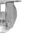 Rodízio Fixo Série Gel 35mm 30kg com Placa e Roda Transparente - Colson