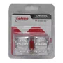 Rodízio Fixo Série Gel 35mm 30kg com Placa e Roda Transparente - Colson