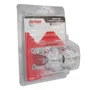 Rodízio Fixo Série Gel 50mm 40kg com Placa e Roda Transparente - Colson