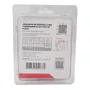Rodízio Fixo Série Gel 50mm 40kg com Placa e Roda Transparente - Colson