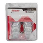 Rodízio Fixo Série Gel 75mm 50kg com Placa Roda Transparente - Colson