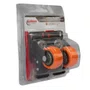 Rodízio Giratório Black 41mm 30kg com Placa e Freio e Roda Laranja - Colson