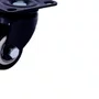 Rodízio Giratório Black 41mm 30kg com Placa e Roda Preta - Colson