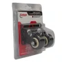 Rodízio Giratório Black 41mm 30kg com Placa e Roda Preta - Colson