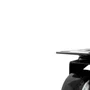 Rodízio Giratório Com Freio Black 75mm 70kg Polietileno Preto - Colson
