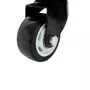 Rodízio Giratório Com Freio Black 75mm 70kg Polietileno Preto - Colson