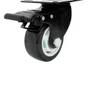 Rodízio Giratório com Freio Black 75mm 70kg Preto - Colson