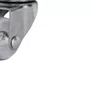 Rodízio Giratório Série Gel 35mm 30kg com Placa e Roda Transparente - Colson