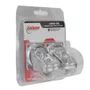 Rodízio Giratório Série Gel 35mm 30kg com Placa e Roda Transparente - Colson