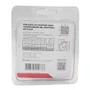 Rodízio Giratório Série Gel 35mm 30kg com Placa e Roda Transparente - Colson