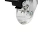 Rodízio Giratório Série Gel 50mm 40kg com Placa e Freio Roda Transparente - Colson