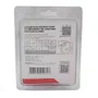 Rodízio Giratório Série Gel 50mm 40kg com Placa e Freio Roda Transparente - Colson