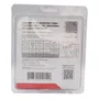 Rodízio Giratório Série Gel com Placa e Freio 75mm 50kg Transparente - Colson
