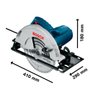 Serra Circular 9" 2100W 220V GKS 235 - Bosch