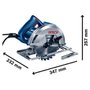 Serra Circular GKS 150 STD 1500W 220V - Bosch