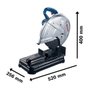 Serra de Corte Policorte de Metais GCO220 - 220v - Bosch