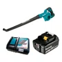 Soprador de Folhas 18V DUB186Z + Bateria BL1830B + Carregador DC18RC - Makita