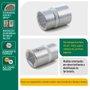 Soquete Estriado 1/2" de 30mm - Sata