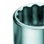 Soquete Estriado 1/4" mm - Gedore