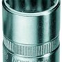 Soquete Estriado 1/4" mm - Gedore
