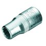Soquete Estriado 1/4" mm - Gedore