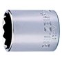 Soquete Estriado 3/8" x 13/16" - Belzer